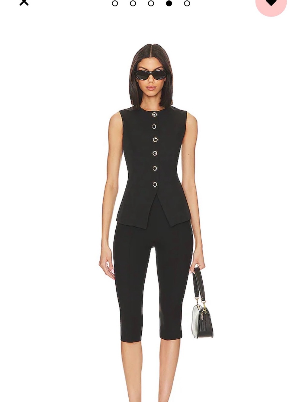 x Revolve Emiliana Top in Black